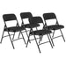 NPS® 2200 Series Deluxe Fabric Premium Folding Chair, Pack of 4
