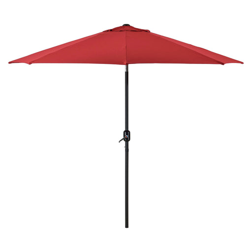 Global Industrial Outdoor Picnic Umbrella with Tilt Mechanism, Olefin Fabric, 8-1/2'W