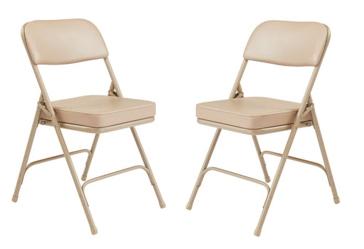 NPS® 3200 Series Premium 2" Vinyl Folding Chair, Pack of 2