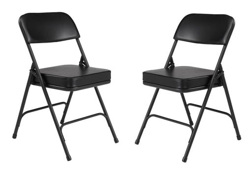 NPS® 3200 Series Premium 2" Vinyl Folding Chair, Pack of 2