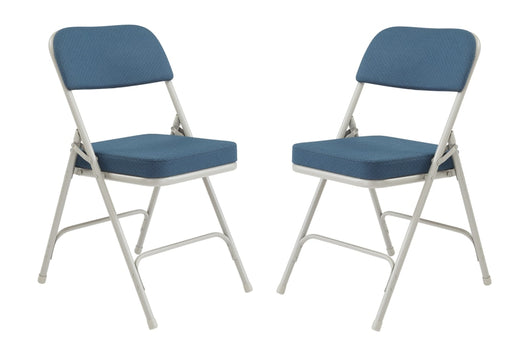 NPS® 3200 Series Premium 2" Fabric Folding Chair, Pack of 2