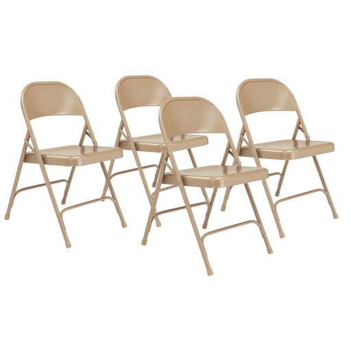 NPS® 50 Series All-Steel Folding Chair, Pack of 4