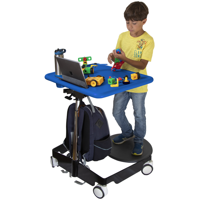 Kore Design Kids Sit-Stand Mobile Student Desk, 31" to 38"