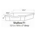 Gratnells Shallow F1 Trays - Pack of 8