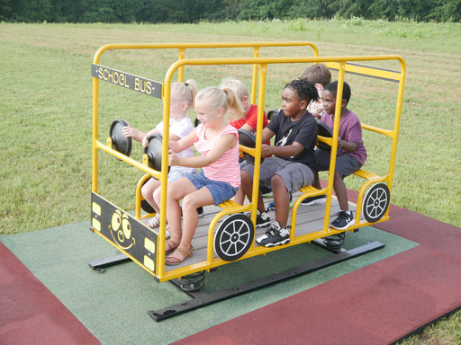 Infinity Playgrounds Happy Time School Bus, 6 Seater