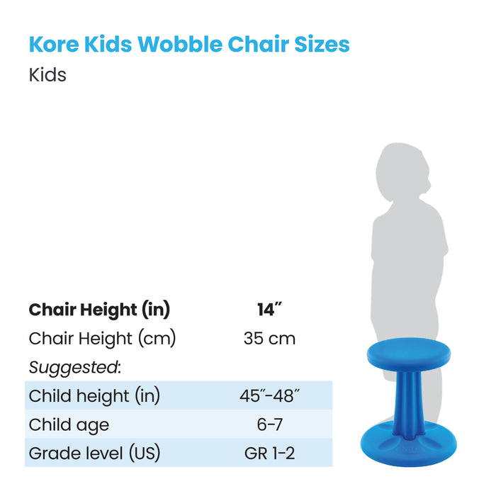 Kore Design Kids Wobble Chair 14 Inches