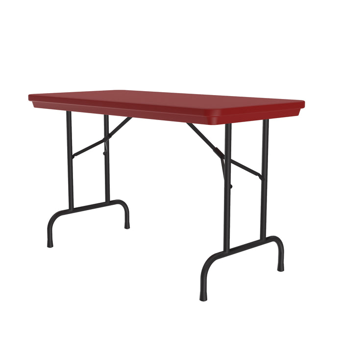 Correll Commercial Blow-Molded Plastic Folding Table
