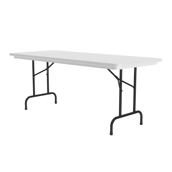Correll Commercial Blow-Molded Plastic Folding Table