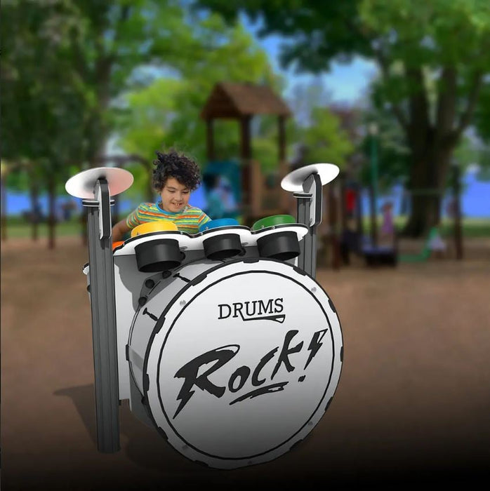 Rock Star Outdoor Playground Drum Kit