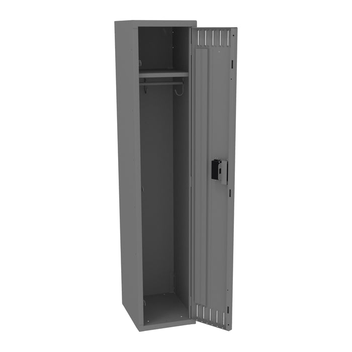 Tennsco Single Tier Locker - One Wide Without Legs (Assembled) 60 x 15 x 12