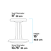 Kore Design Junior Wobble Chair 16 Inches