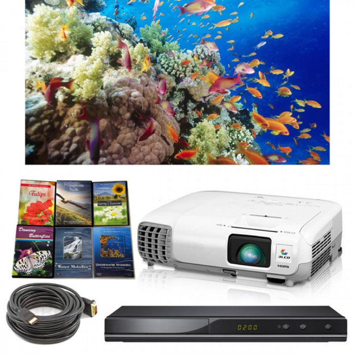 Experia USA Living Scenery Projector Bundle