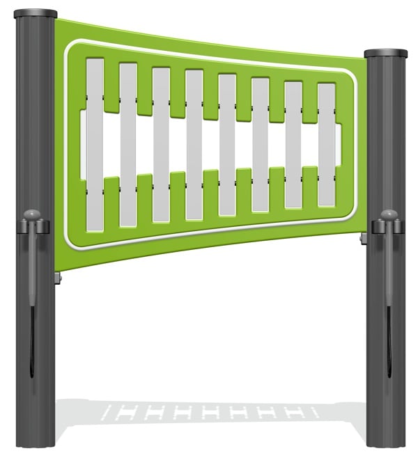 Genius Maker Musical Flat Chimes Panel by Playground Prodigy