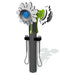 Outdoor Musical Bell Flowers Instrument Blue Center